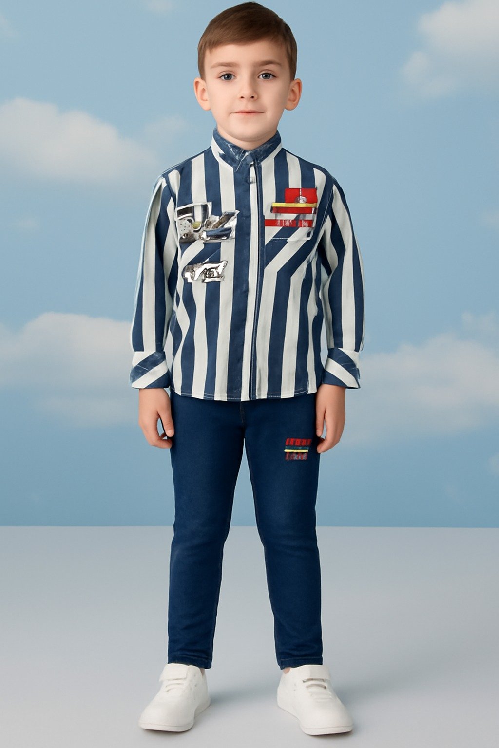 T-Shirt & Denim Set