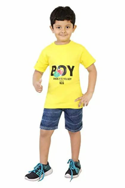 T-Shirt & Half Pant Set